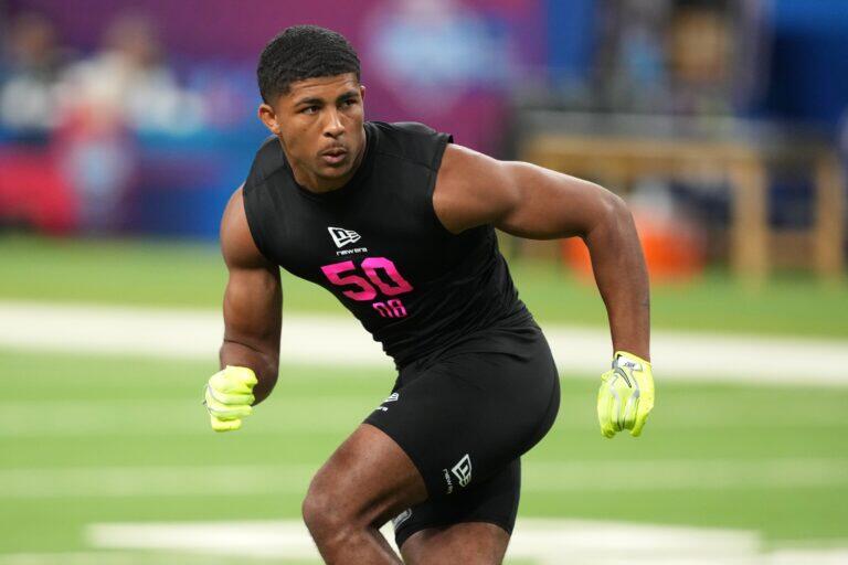 Top 40-yard dash times at 2026 NFL combine - NewsBreak