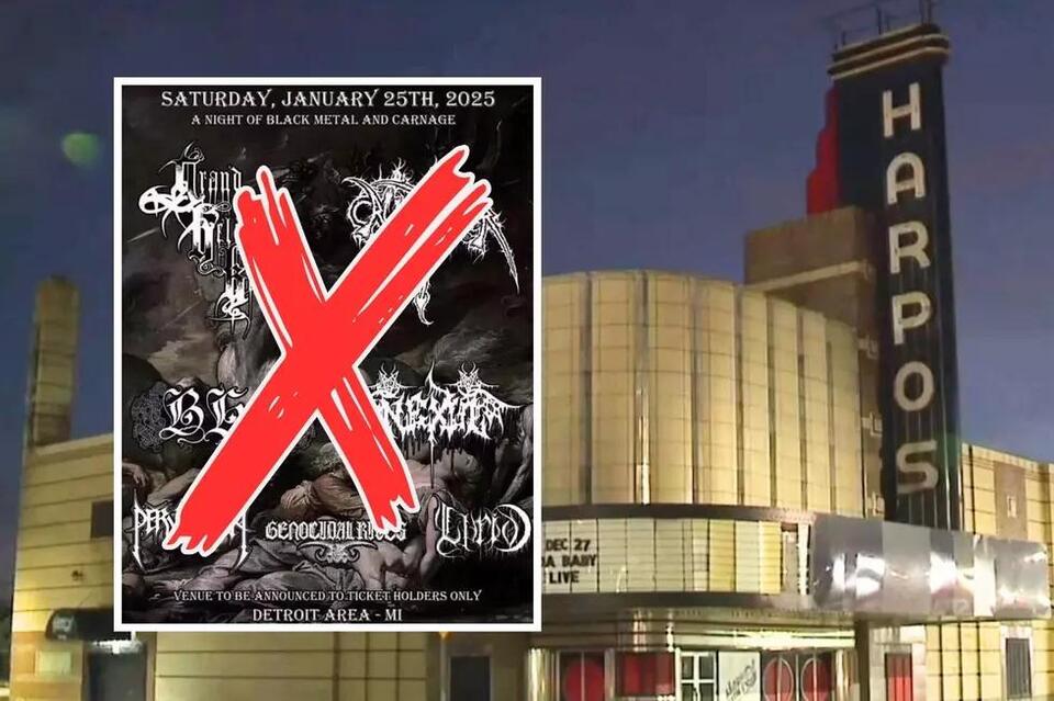 Detroit Venue Issues Statement After Shutting Down Black Metal Concert ...