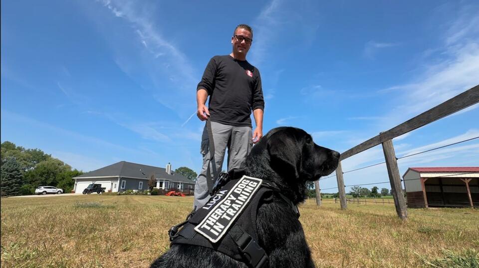 K9 Tesla Foundation welcomes new therapy dog, Lucia, to continue mission of supporting first responders