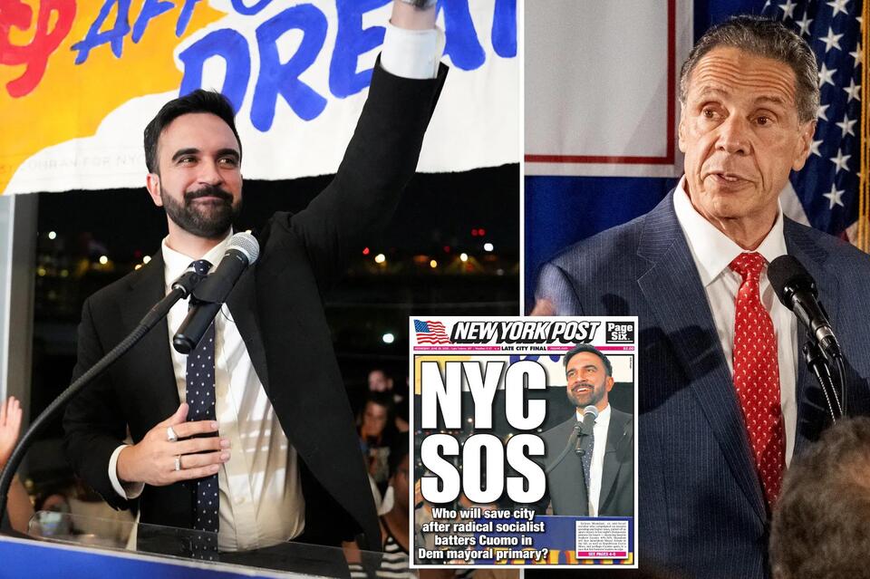 Andrew Cuomo concedes as Zohran Mamdani wins NYC Democratic mayoral ...