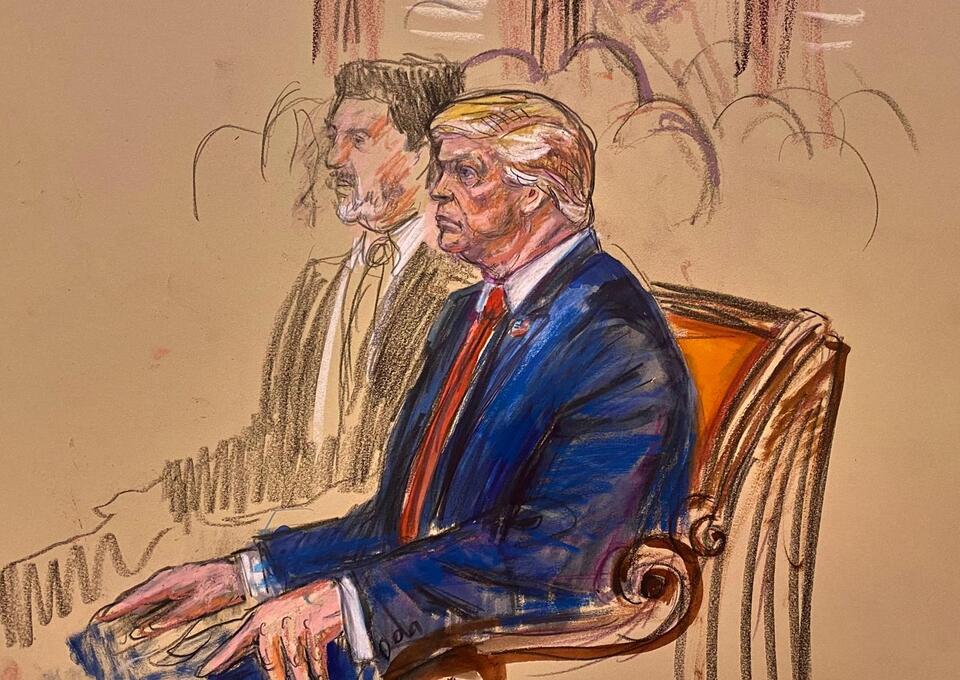 Trump made Supreme Court move his seat to right in front of the judges ...