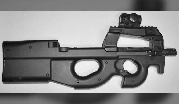 Orlando Traffic Stop Finds P90 Machine Gun Under Infant's Car Seat ...