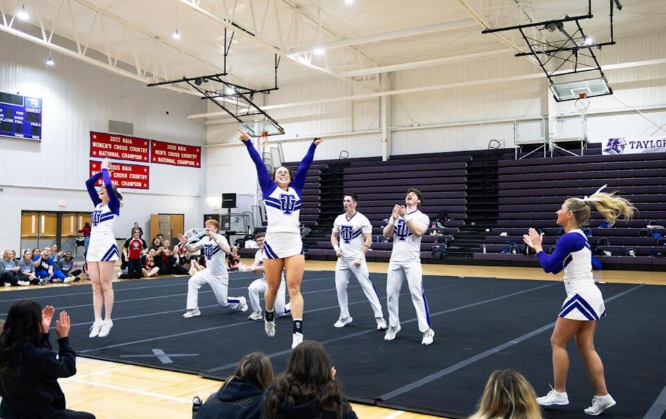 Taylor cheer team sets sight on Nationals - NewsBreak