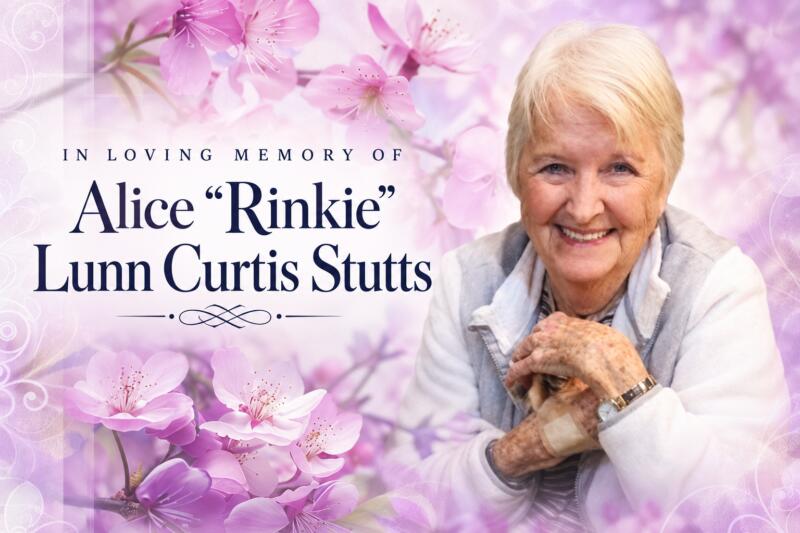 OBITUARY: Alice “Rinkie” Lunn Curtis Stutts - NewsBreak
