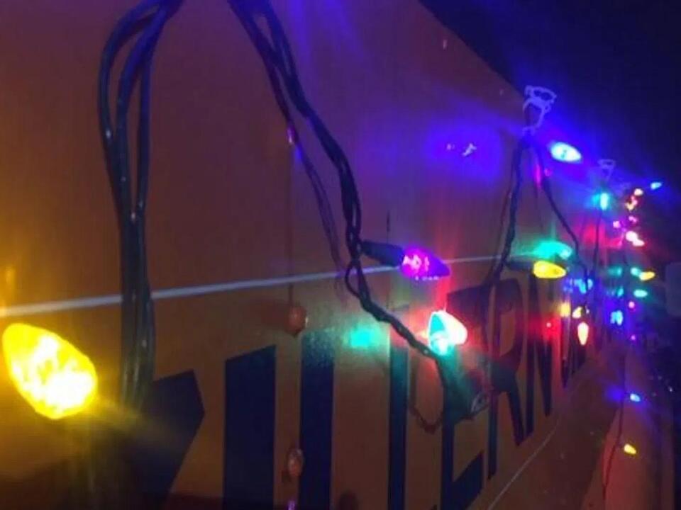 Lighting up with holiday cheer New homeowner continues beloved light