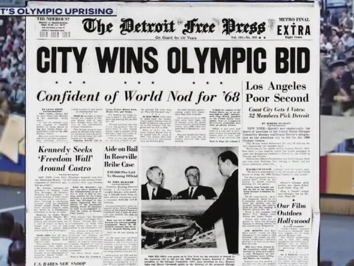 Detroit's Olympic Uprising documentary tells of 1968 summer games bid ...