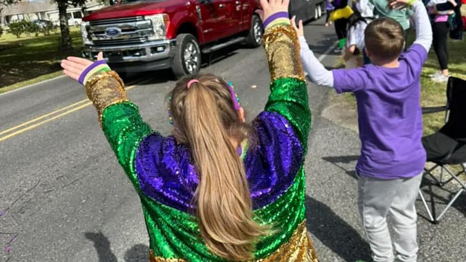 Gonzales Mardi Gras Parade 2023