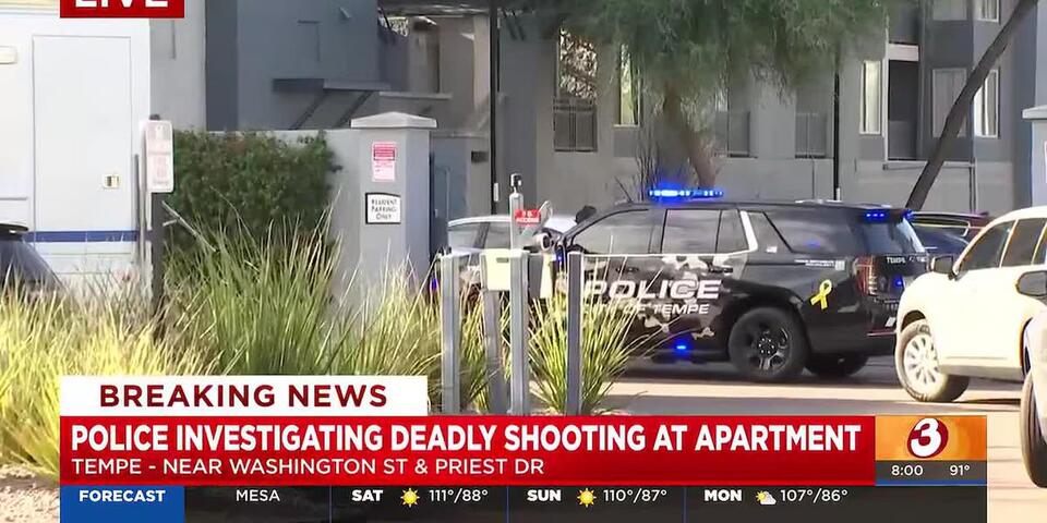 Police investigate deadly shooting at Tempe apartment complex - NewsBreak