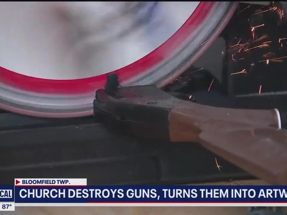 Bloomfield Church to destroy guns, transform them into artwork