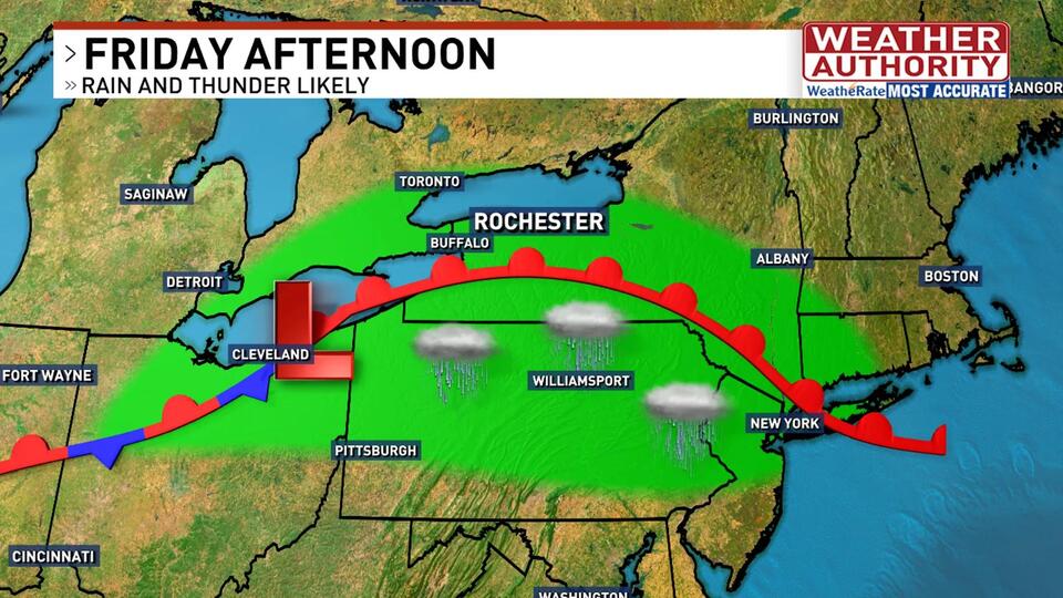 Rain and thunder on the way - NewsBreak