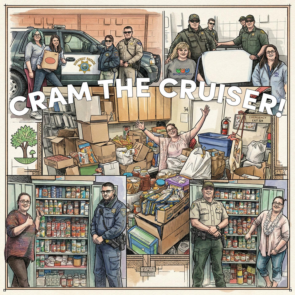 Lassen Family Services ‘Cram the Cruiser’ Happens This Friday from 3:00 to 7:00