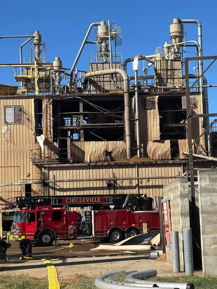 Machine explosion sparks fire at Circleville wood plant - NewsBreak