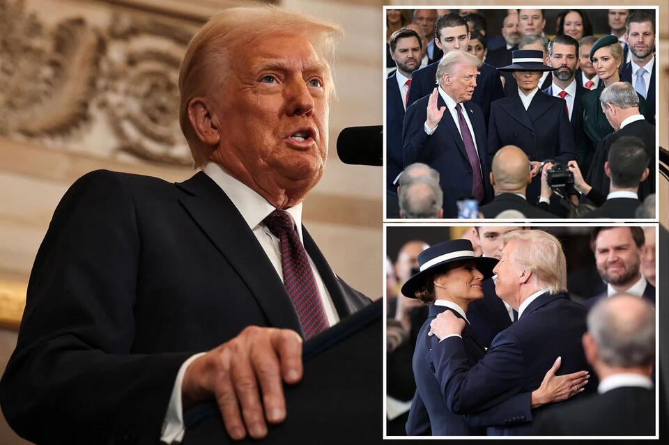 Trump Inauguration Day 2025 live updates ‘America’s decline is over