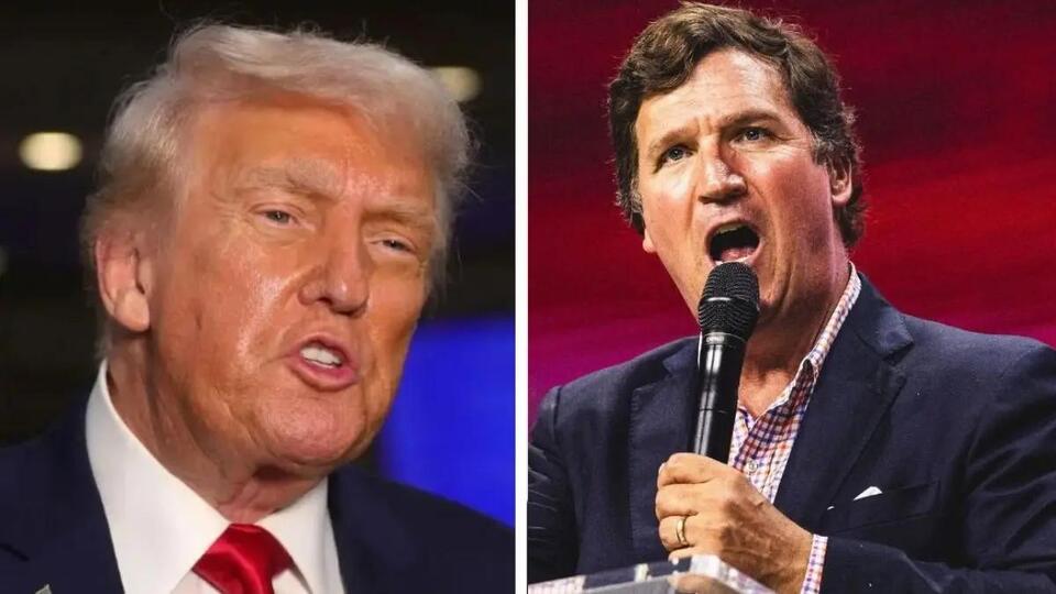 Tucker Carlson Declares He'll 'Always Love' Donald Trump in Cringey ...