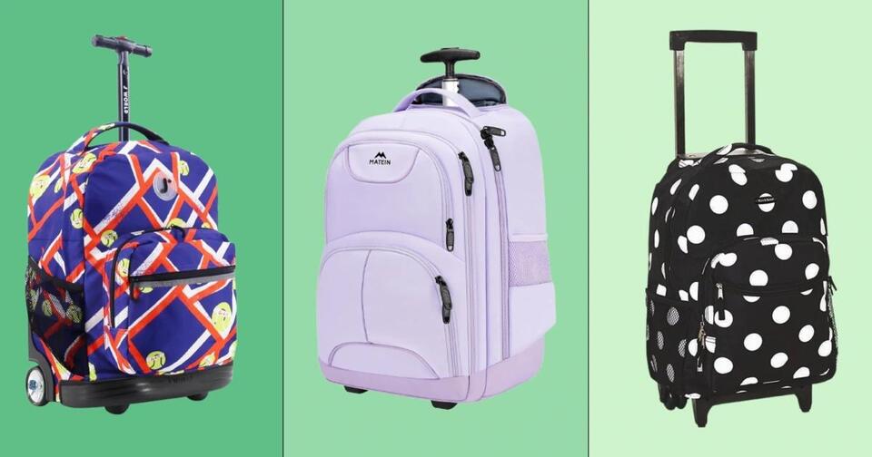 11+ best rolling backpacks to help you avoid back pain