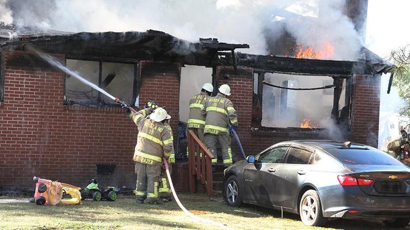 UPDATE: Sunday morning fire heavily damages home - NewsBreak