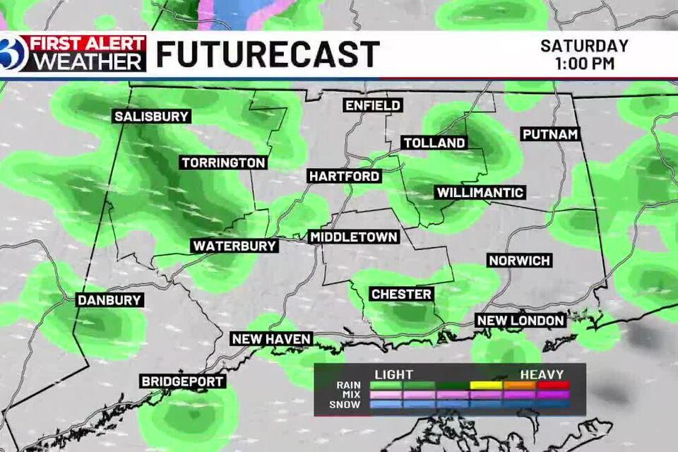 Clouds and a few shower chances return this weekend - not a washout ...