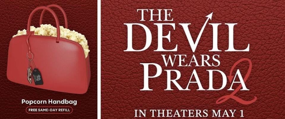 Carry Your Popcorn in This ‘Devil Wears Prada 2’ Handbag, Coming Soon ...