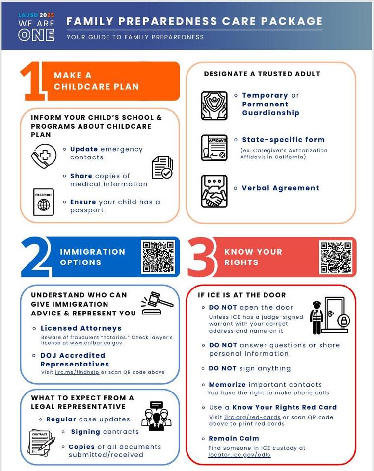 Immigration help and LAUSD prep resources online - NewsBreak