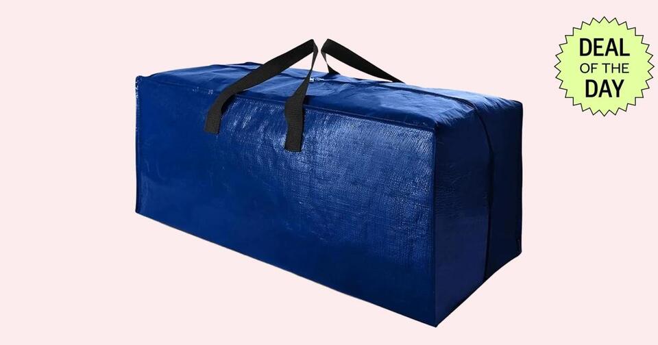 Skip the garbage bags: These sturdy moving bags hold clothes, linens and more — they’re now only $15