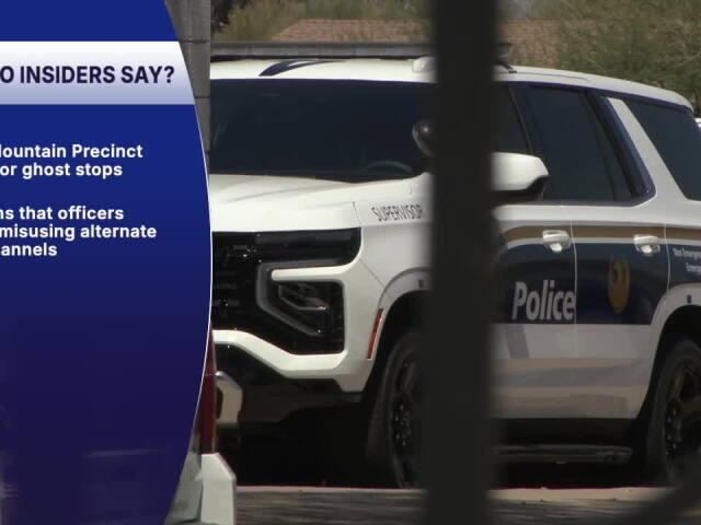 ‘Ghost stops': Phoenix PD insiders say unreported stops happen in South Phoenix