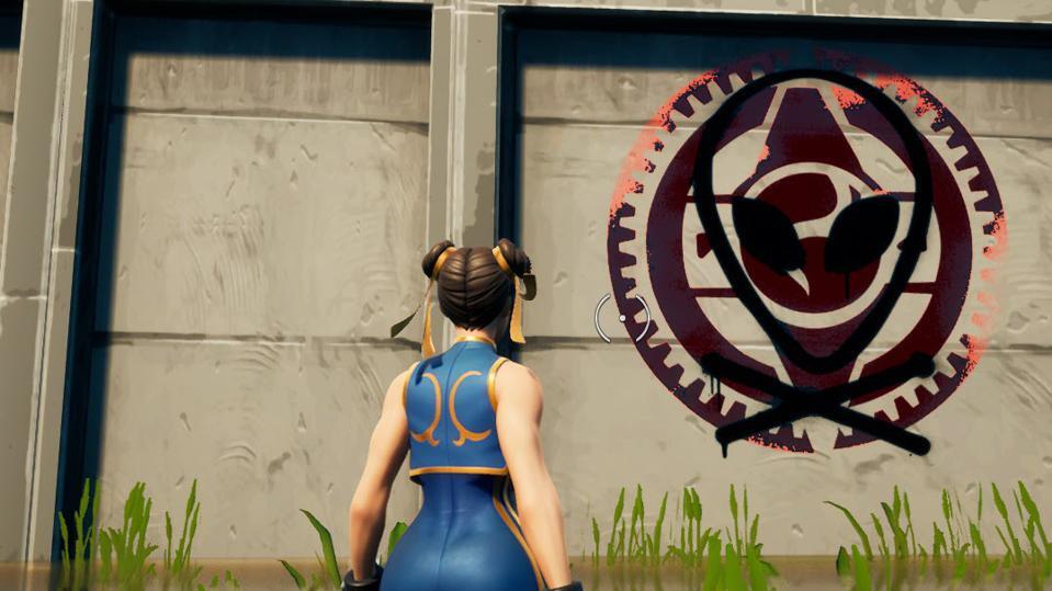 Fortnite Graffiti Covered Wall Locations Where To Find Them At Hydro 16 Or Catty Corner
