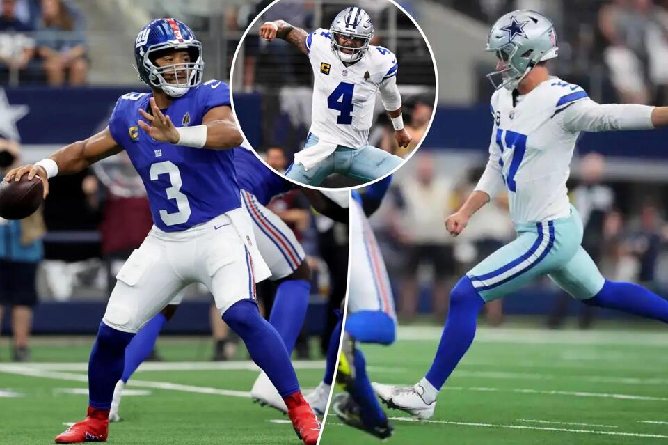 Giants dealt crushing overtime loss as Cowboys kicker Brandon Aubrey rips their hearts out - NewsBreak
