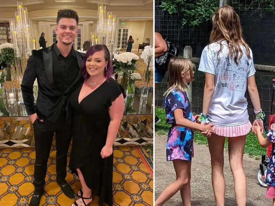 Teen Moms Catelynn Lowell And Tyler Baltierra Reunite With Daughter