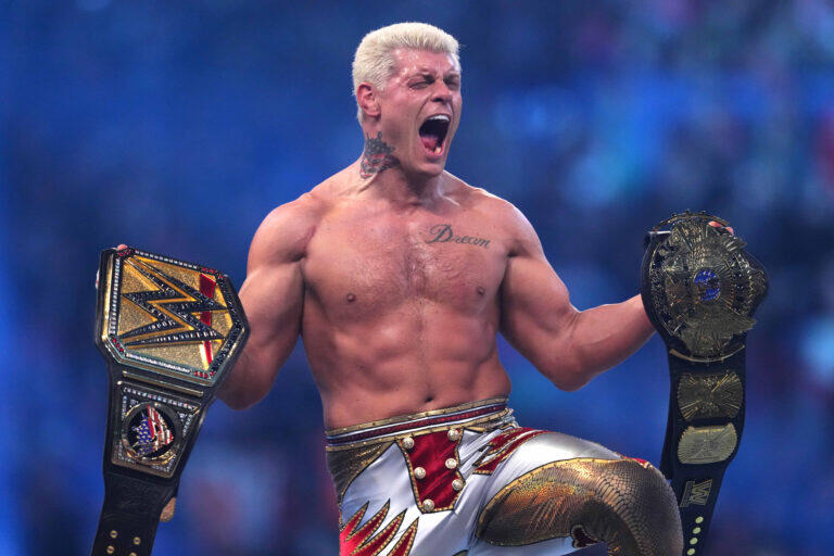 Cody Rhodes shows off gruesome eye injury after WrestleMania 42 - NewsBreak