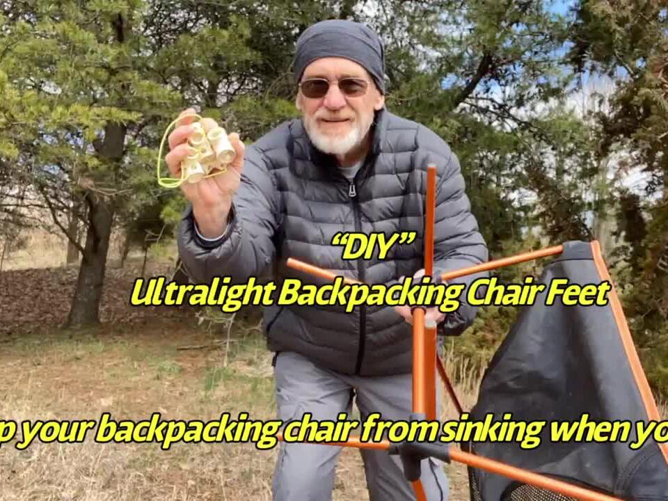 Diy backpacking online chair