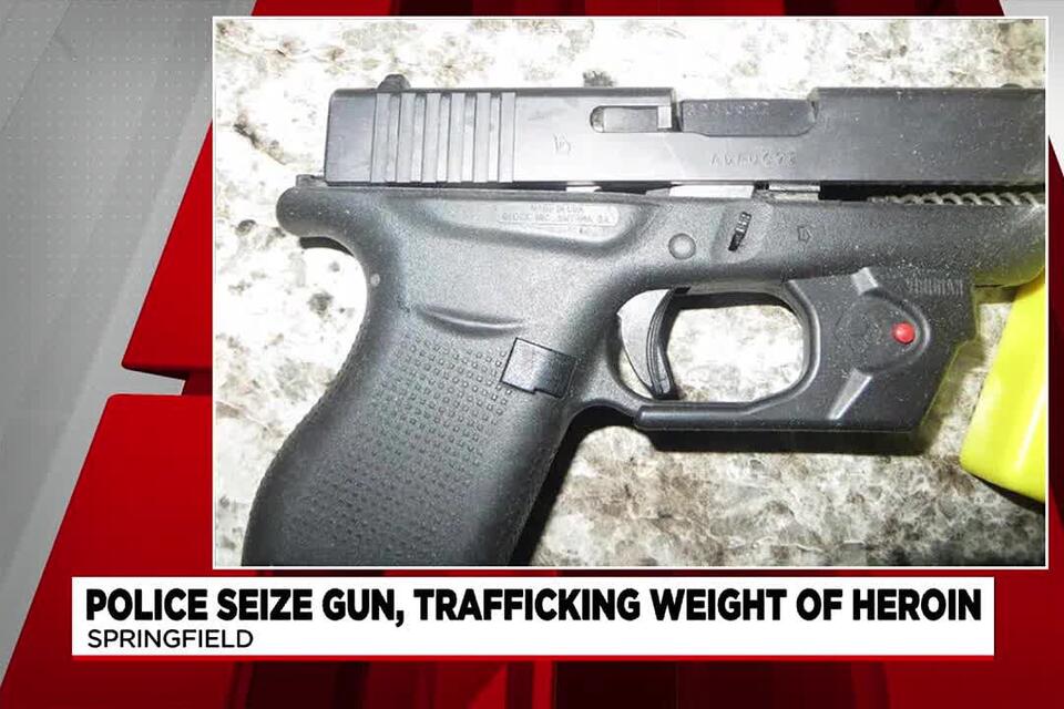 2 arrested after police seize gun, trafficking weight of heroin in ...