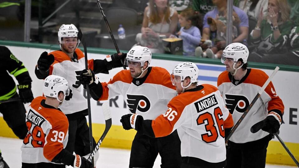 Blockbuster mock trade sends Travis Konecny and Matvei Michkov to Utah ...