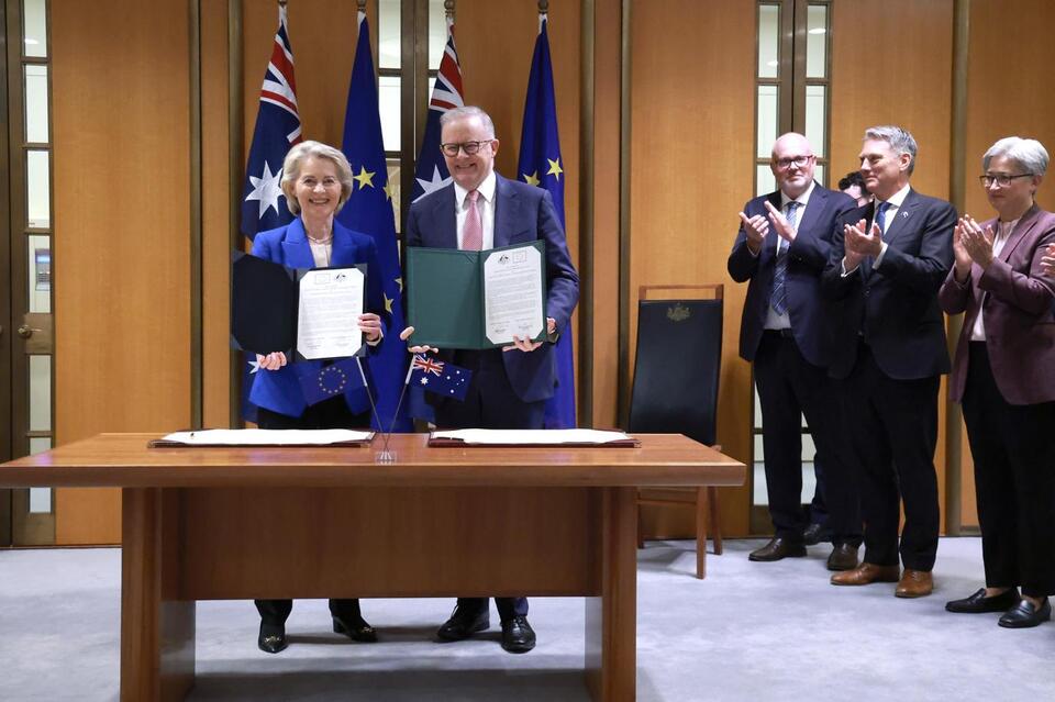 EU to Australia: 'Once negotiations are done, they're done' - NewsBreak