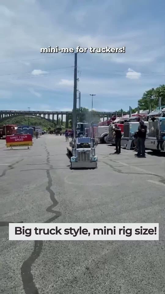 Wee Pete The Mini Big Rig thats Taking Over Truck Shows - NewsBreak