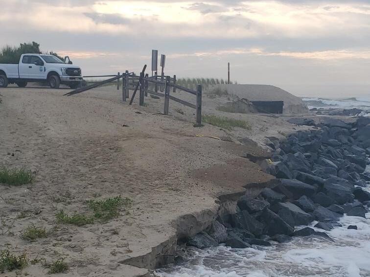 Stone Harbor’s Point Access Road Temporarily Closed Due to Erosion