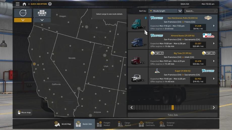 Volvo VNL and VNR Electric Join American Truck Simulator