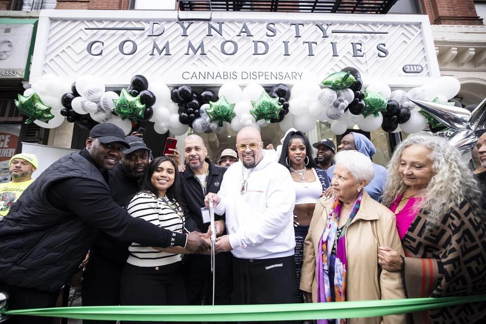 Jadakiss and Remy Ma Pull Up to Grand Opening of Harlem Dispensary ...