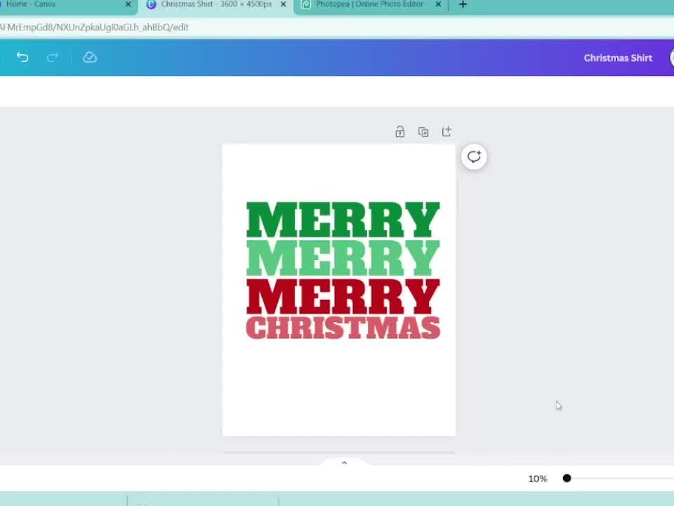 How To Create Wavy Text With Canva and Photopea For Etsy POD Passive