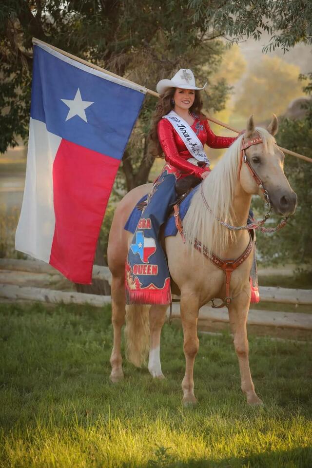 Taylor Martin of Cuero Crowned Texas High School Rodeo Queen 2025 ...
