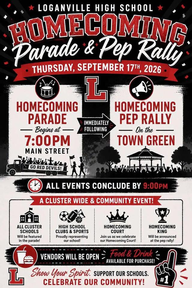 First Loganville High School Homecoming Parade & Pep Rally Thursday ...