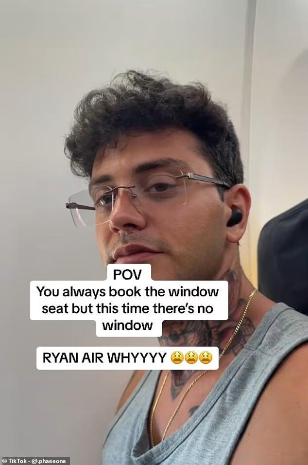 Revealed: all the windowless 'window' seats on flights and how to avoid ...