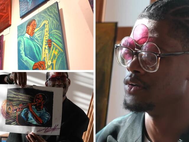 VSU senior showcases jazz portraits in first solo exhibition - NewsBreak
