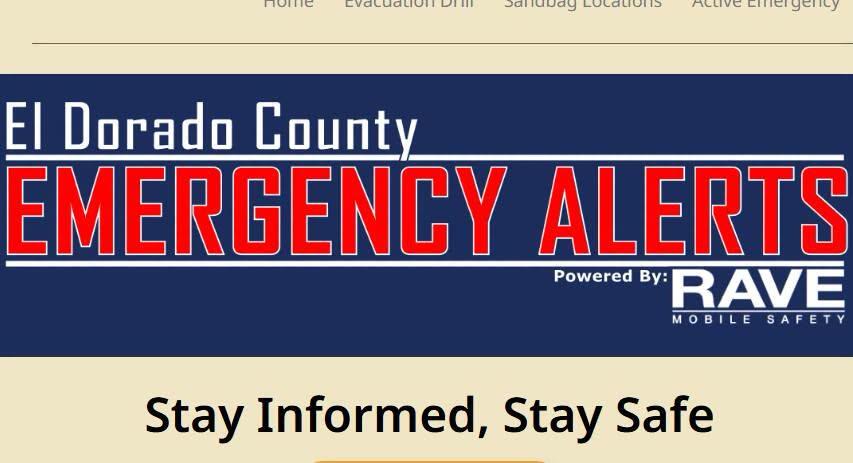 Sign Up for El Dorado County Emergency Alerts - NewsBreak