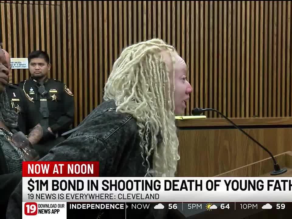 $1M bond for suspect in deadly shooting of viral Garfield Heights father