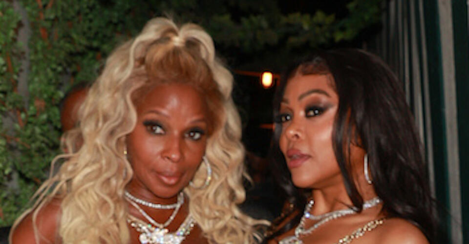Mary J. Blige Wows in Halter-Top Jumpsuit and Booties with Taraji P. Henson at Dundas x Revolve Dinner – NewsBreak