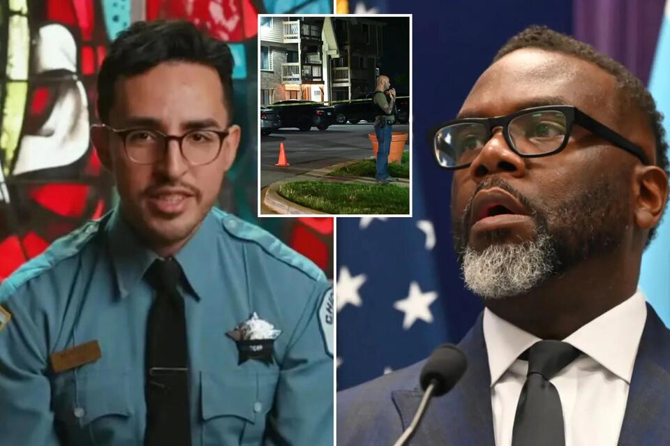 Chicago Mayor Brandon Johnson runs from reporters asking about alleged ...