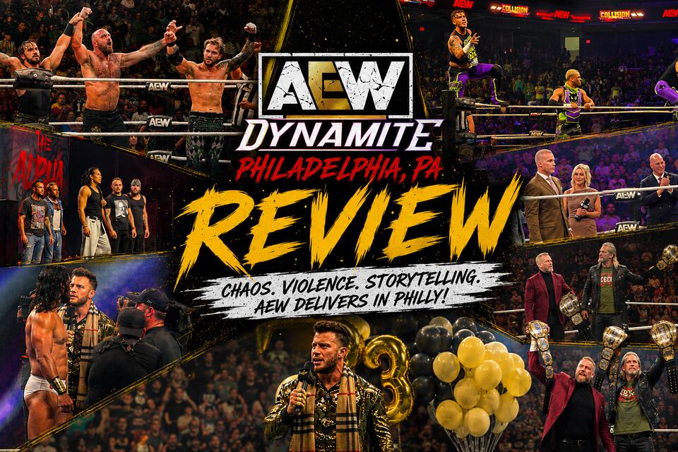 AEW Dynamite/Collision Philadelphia Review – Chaos, Storytelling, and a Whole Lot of Violence