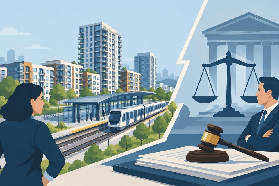Sidewalk gaps, train counts ignite California SB 79 zoning lawsuits ...