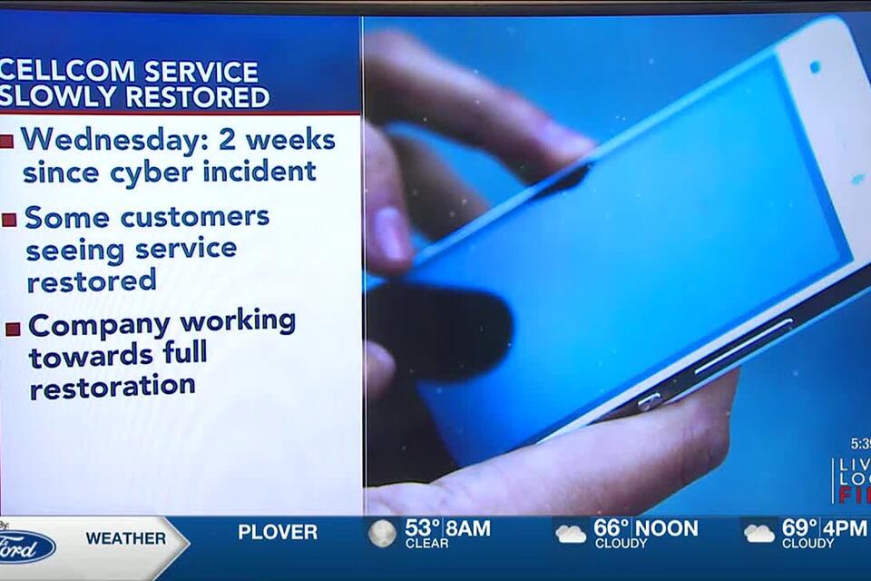 Cellcom slowly restoring service to customers - NewsBreak