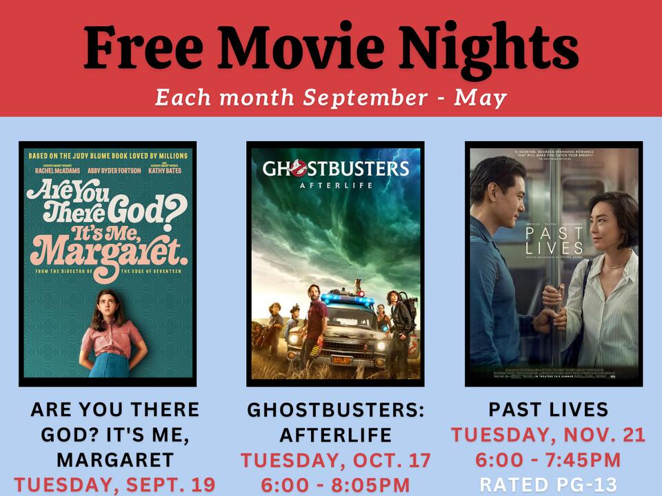 Movie Night Tonight at Fergus Falls Public Library
